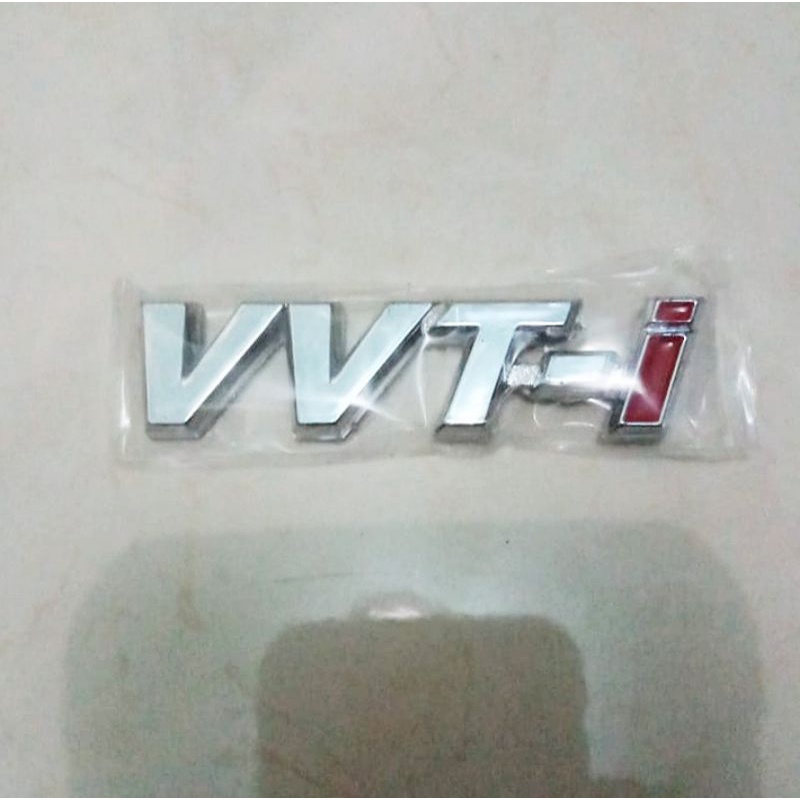 Jual Emblem Logo Vvti Vvt I Kecil Vvti Besar Untuk Toyota Avanza Xenia