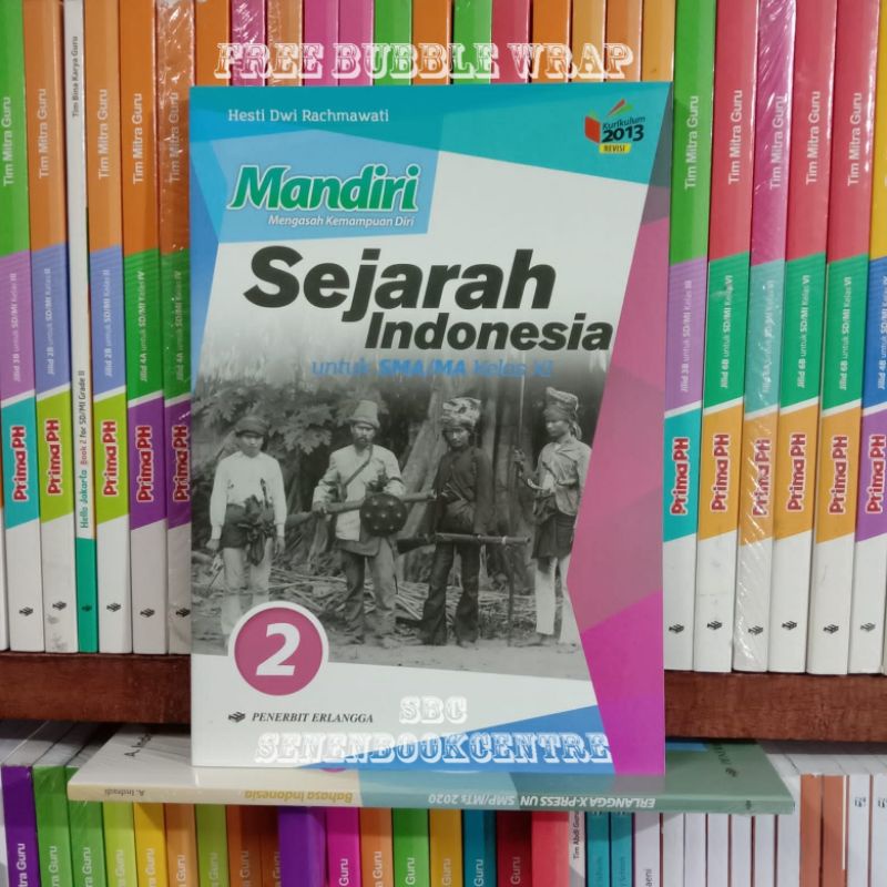 Jual Buku Mandiri Sejarah Indonesia Kelas 2 XI 11 SMA K13 Revisi