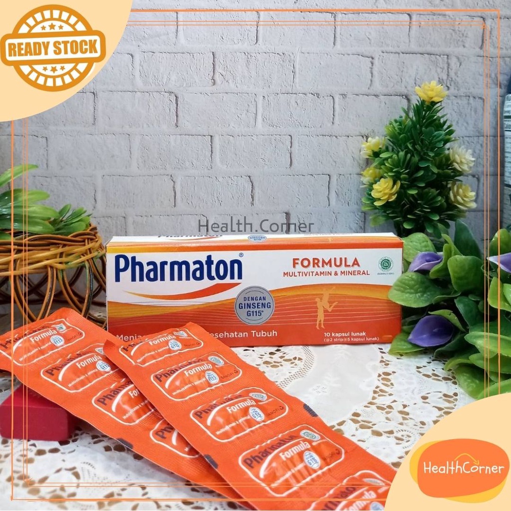 Jual Pharmaton Formula Multivitamin Mineral Isi Caps Strip