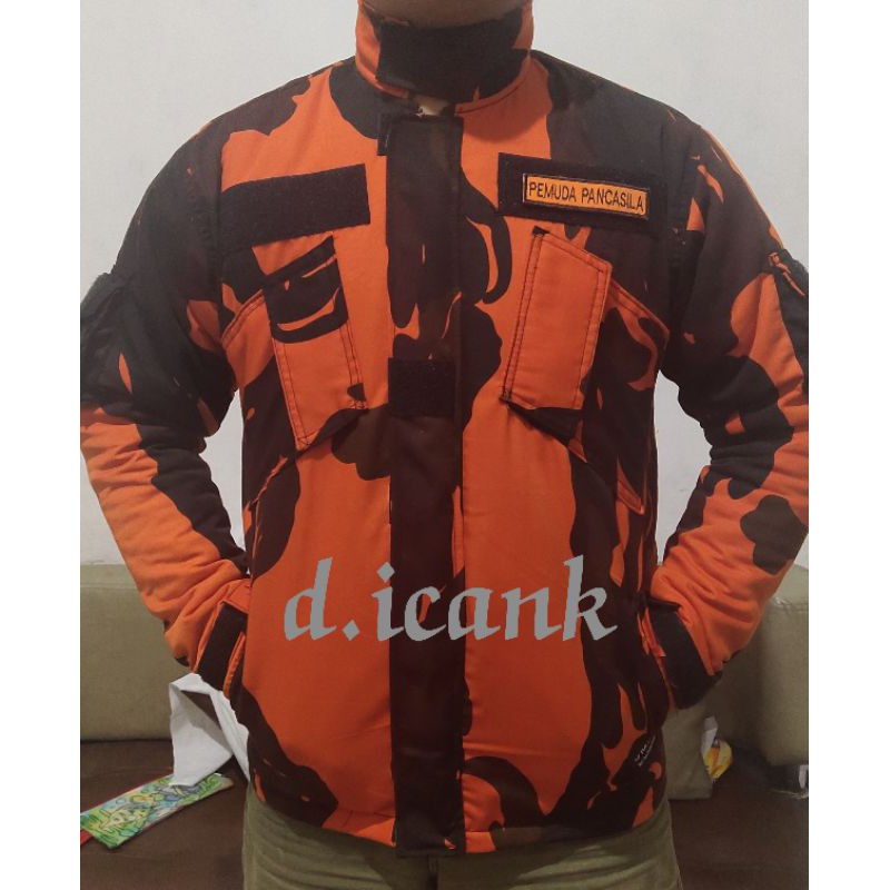 Jual Jaket Loreng Pemuda Pancasila Indonesia Shopee Indonesia