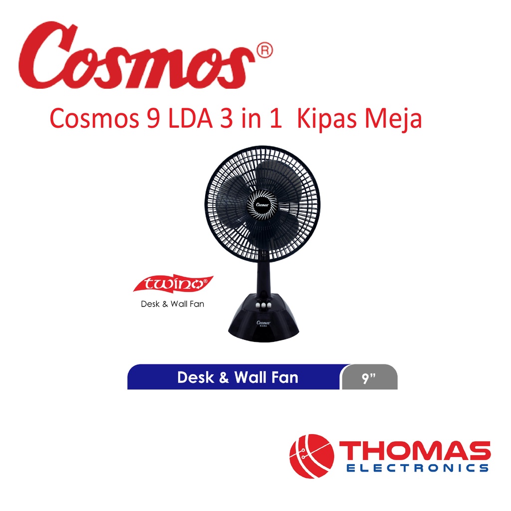 Jual Kipas Angin Meja Cosmos Lda Desk Fan Cosmos Lda Twino In