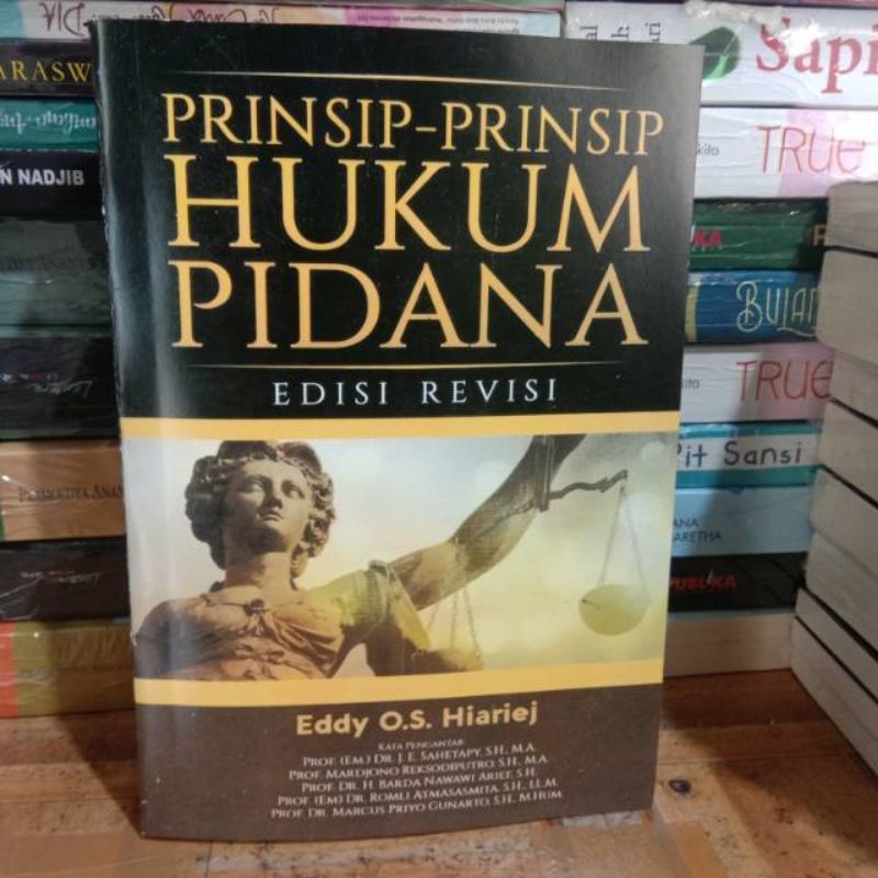 Jual Prinsip Prinsip Hukum Pidana By Eddy Os Hiariej Shopee Indonesia