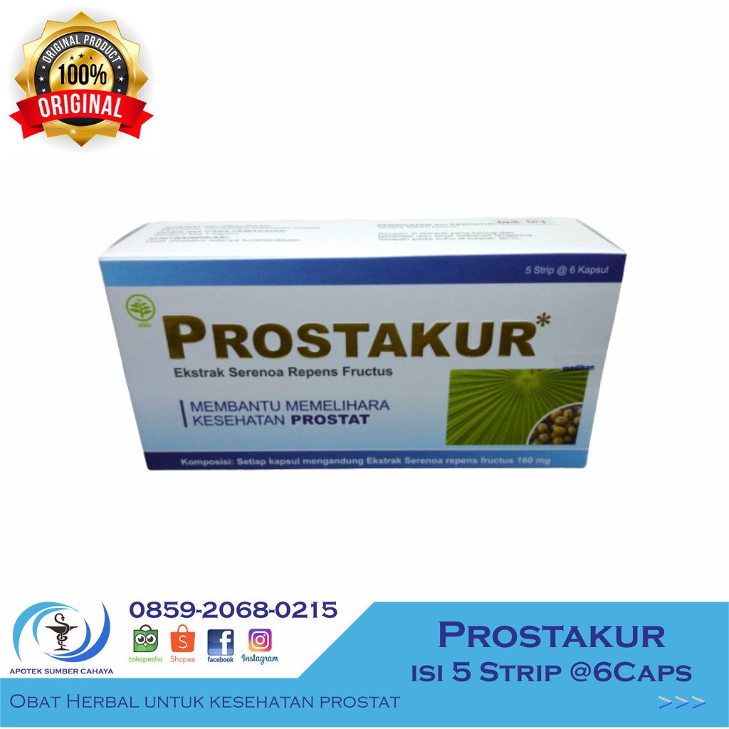 Jual Prostakur Medicon Isi Strip Kapsul Shopee Indonesia