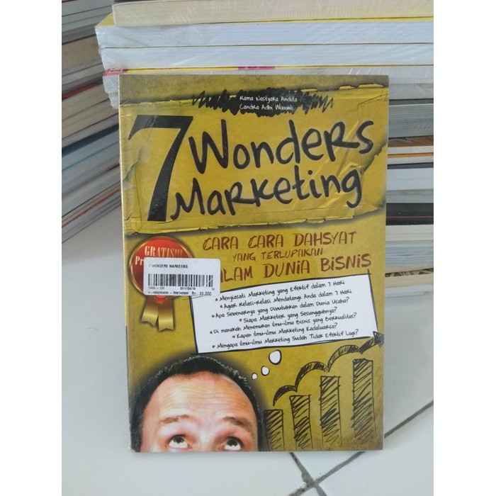 Jual Wonders Marketing Cara Dahsyat Yang Terlupakan Dalam Dunia