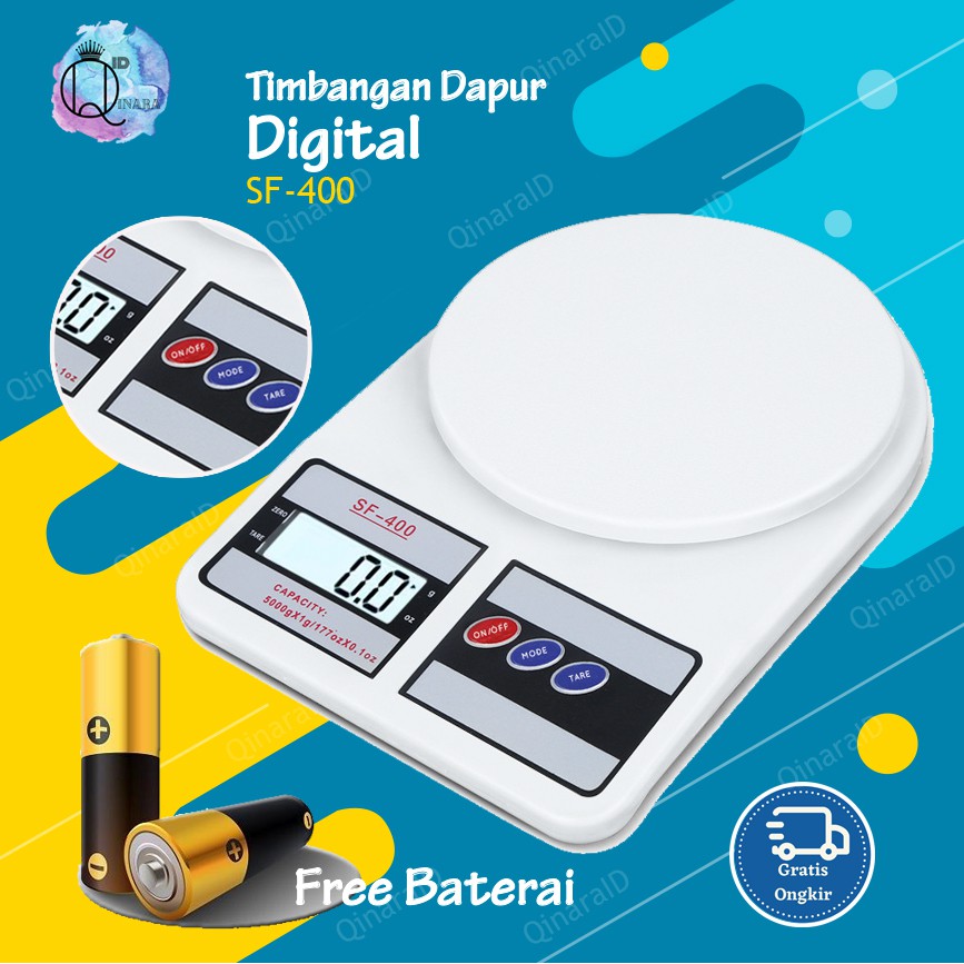 Jual Timbangan Dapur Digital Sf 400 Timbangan Digital Timbangan Kue