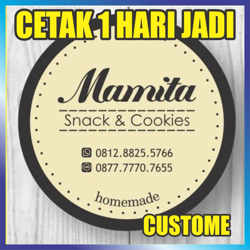 Jual Cetak Stiker A Print Cutting Stiker Chromo Model Bebas Stiker