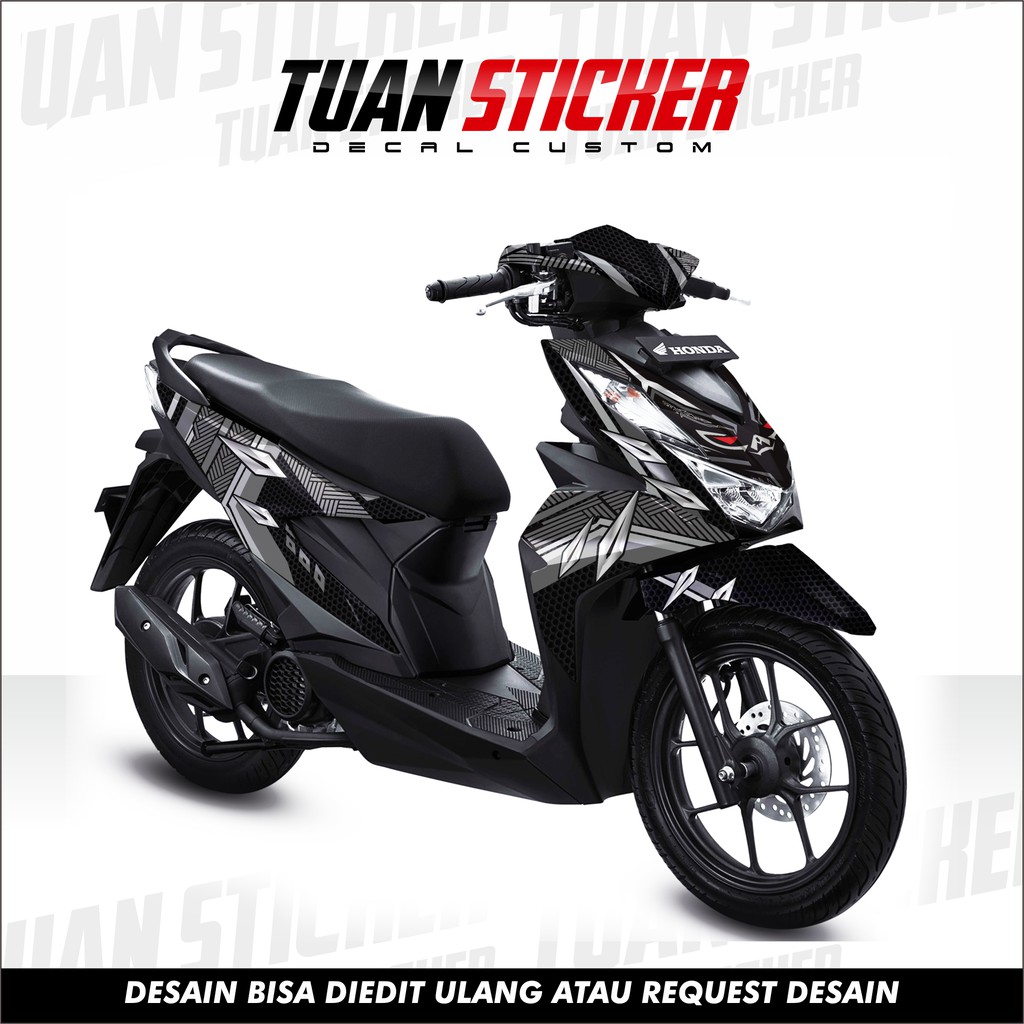 Jual Sticker Stiker Decal Dekal Striping Beat Deluxe