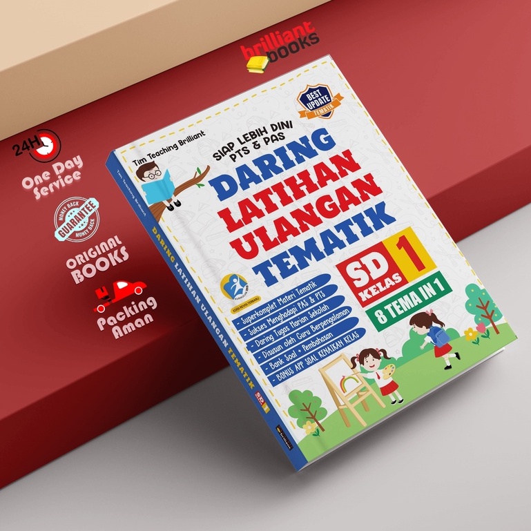 Jual BUKU TEMATIK SD KELAS 1 DARING LATIHAN ULANGAN TEMATIK Shopee