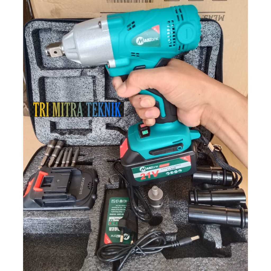 Jual Mailtank Impact Wrench V Bor Cordless Pembuka Baut Tipe Sh