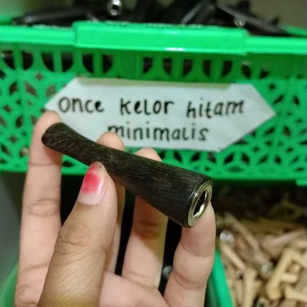 Jual Once Pipa Rokok Bahan Kayu Kelor Hitam Minimalis Multifungsi