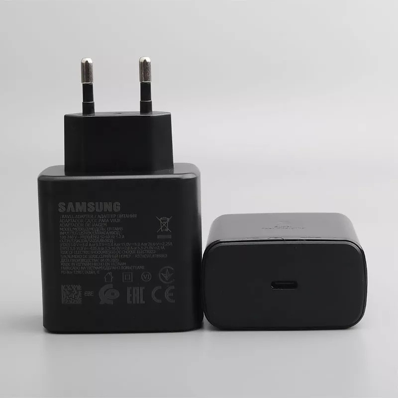 Jual ADAPTER KEPALA CHARGER SAMSUNG GALAXY S22 PLUS S22 ULTRA USB C 45W