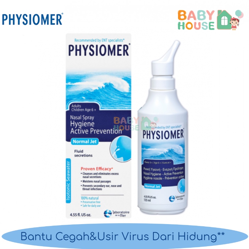 Jual Physiomer Nasal Spray Normal Jet Physiomer Nasal Spray Hygiene