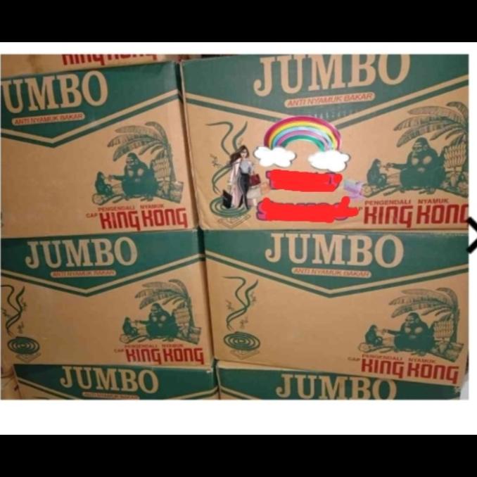 Jual JUMBO OBAT NYAMUK BAKAR KINGKONG 1 DUS ISI 60PACK HIJAU