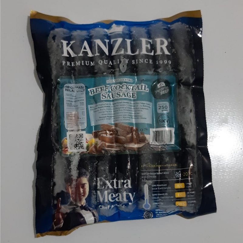 Jual Kanzler Sosis Beef Cocktail Gr Shopee Indonesia