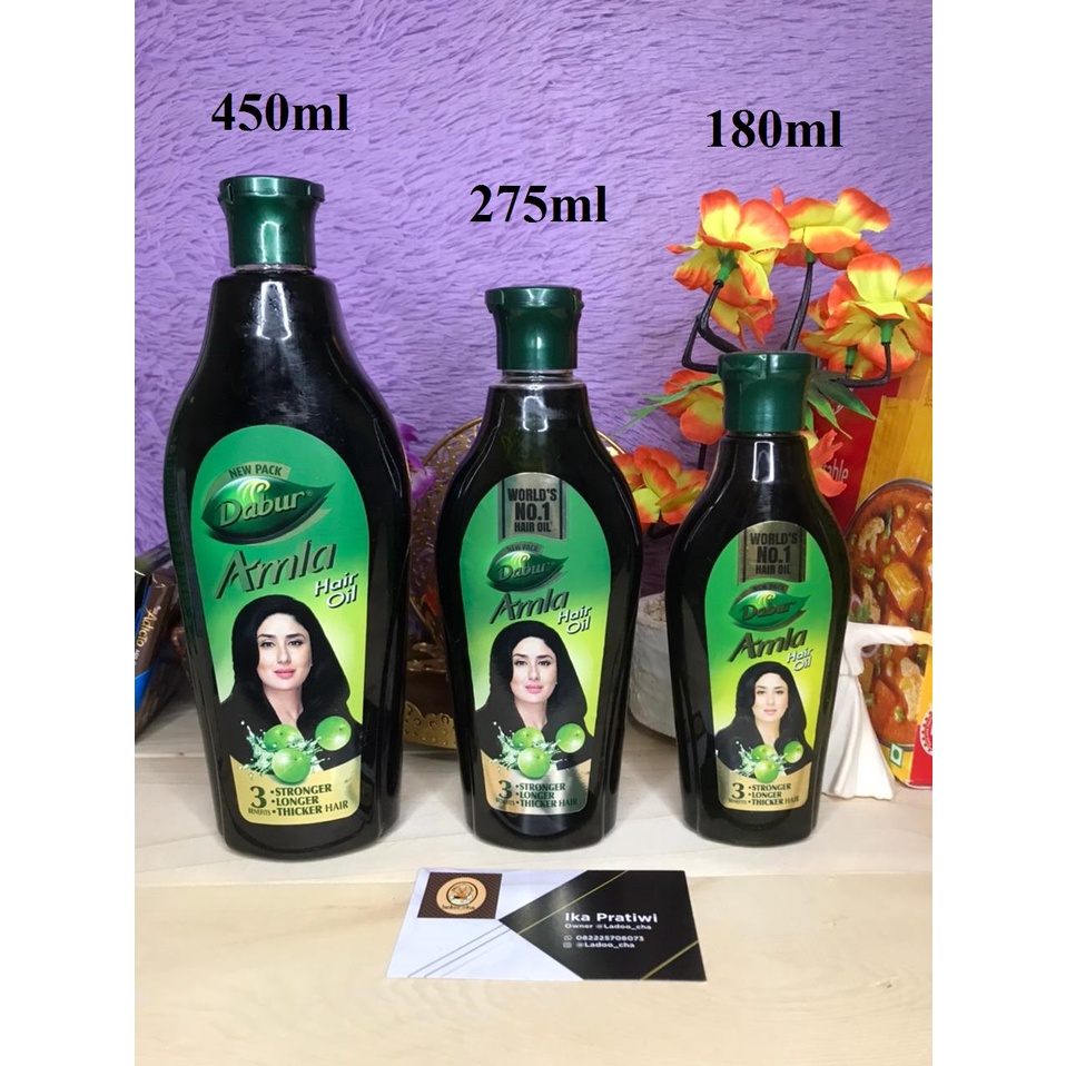 Jual Dabur Amla Hair Oil Ml Original India Shopee Indonesia