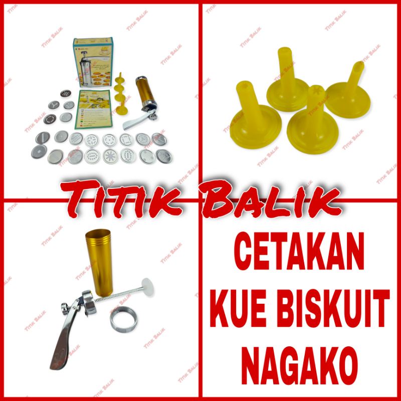 Jual Cetakan Kue Nagako Cookies Maker Alat Cetak Biskuit Kue Kering