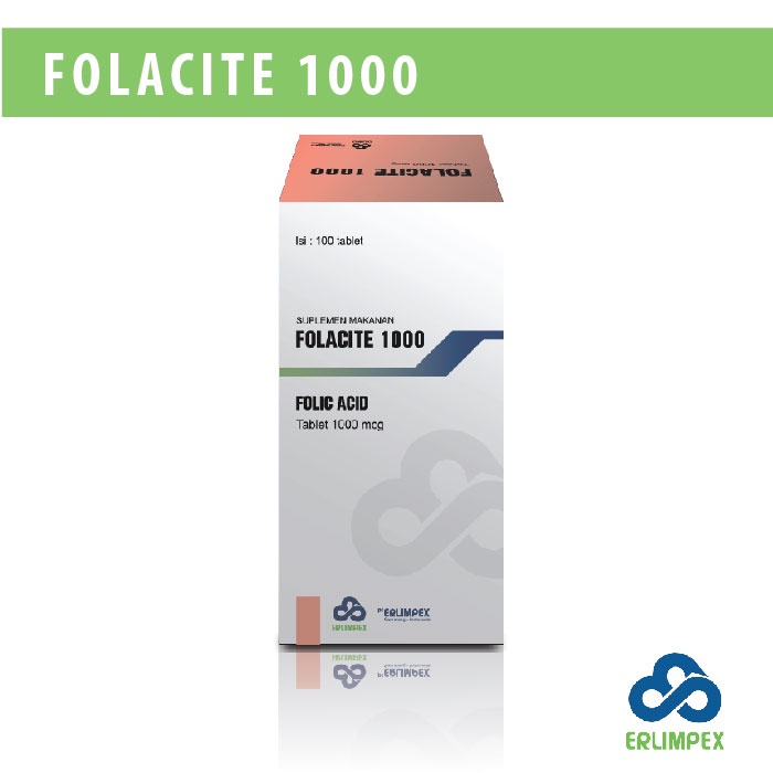 Jual Folacite Folic Acid Asam Folat Mcg Botol Tablet Shopee