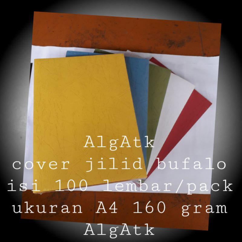 Jual Kertas Cover Jilid Bufalo A Gram Isi Lembar Indonesia