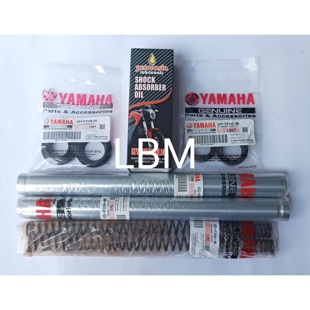 Jual Paket As Shock Depan Seal Set Oli Shock Dan Per Shock Set Yamaha