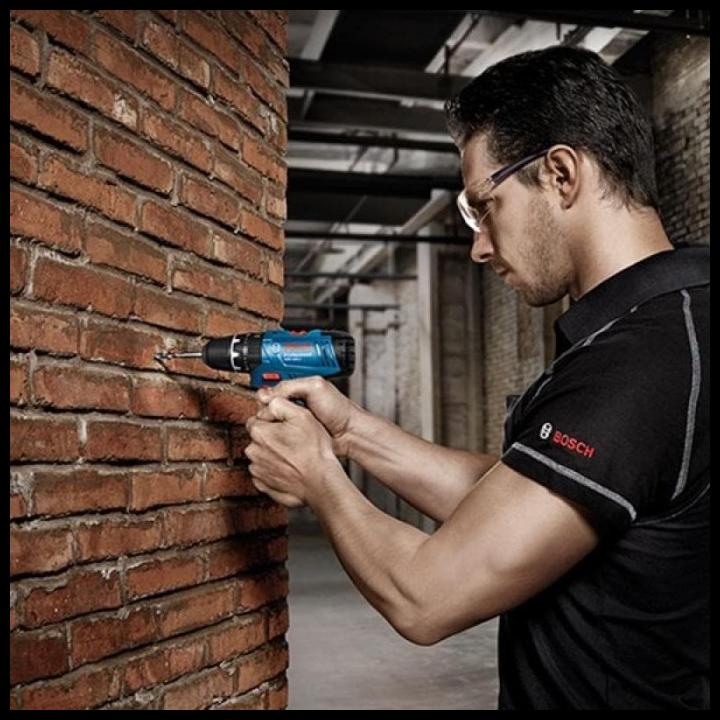 Jual Bosch Gsb Li Cordless Impact Drill Bor Tembok Baterai Li