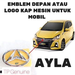 Jual Logo Emblem Kap Mesin Depan Daihatsu Ayla Shopee Indonesia