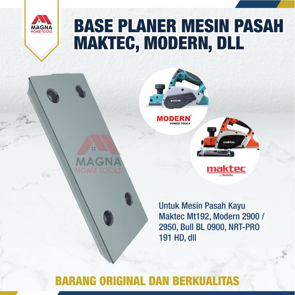 Jual BASE TATAKAN MESIN SERUT PASAH KETAM PLANER KAYU MAKTEC