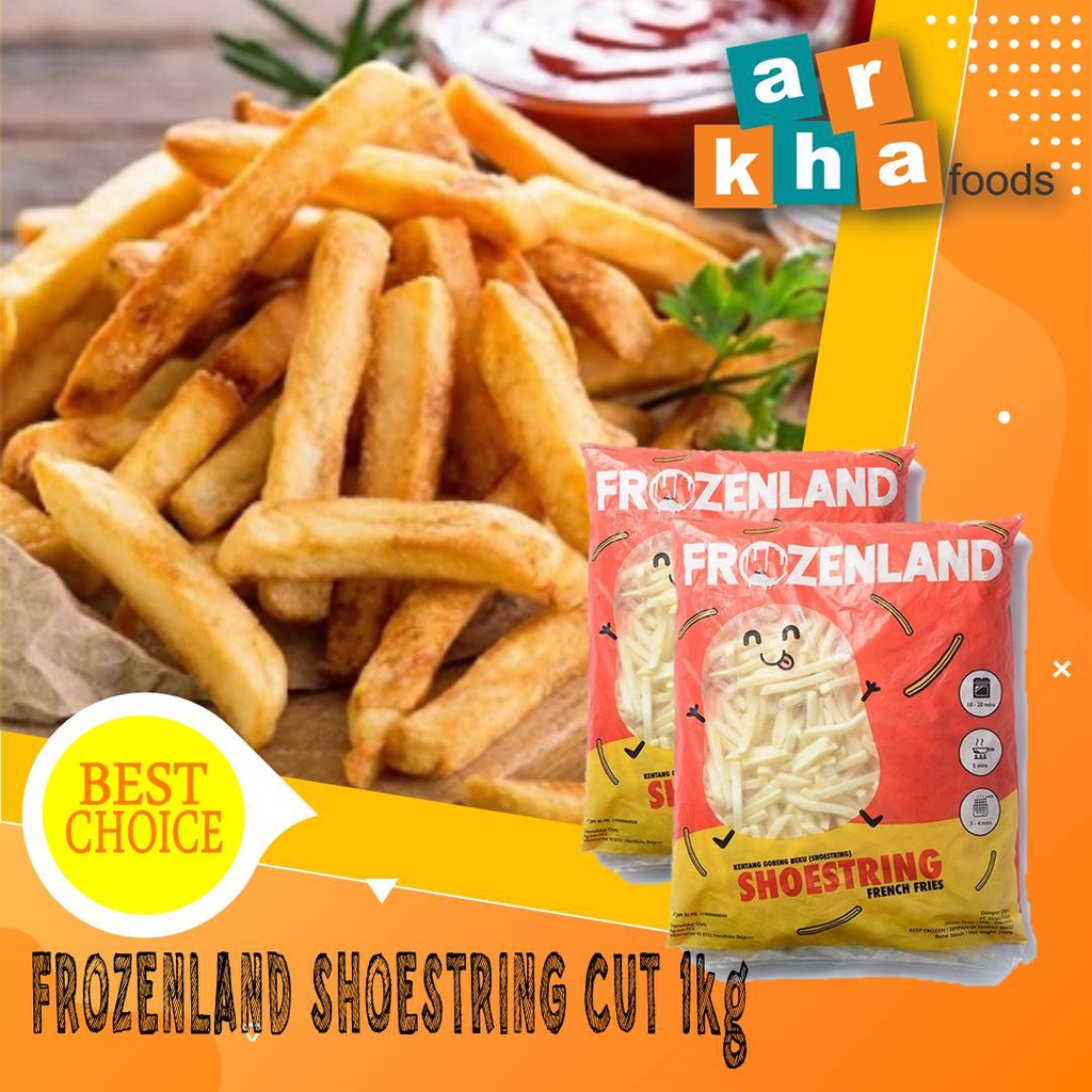 Jual Kentang Goreng Shoestring French Fries Frozenland Gr Kg