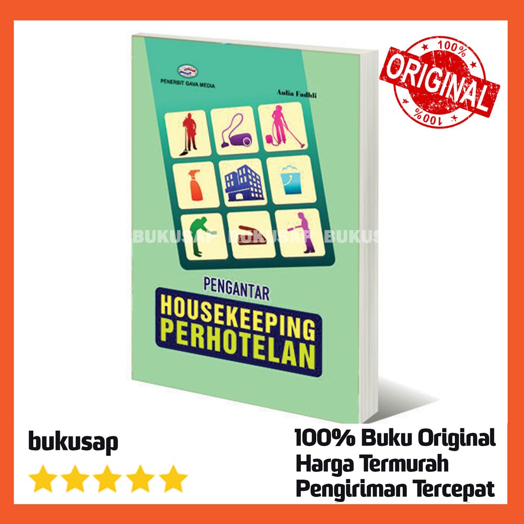 Jual Buku Pengantar HOUSEKEEPING Perhotelan Aulia Fadhli Original