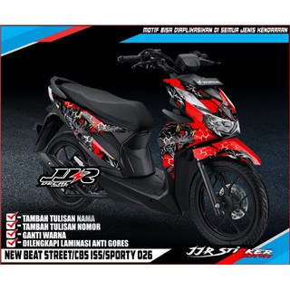 Jual Decal Stiker Honda Beat Street 2020 2022 Honda All New BeAT