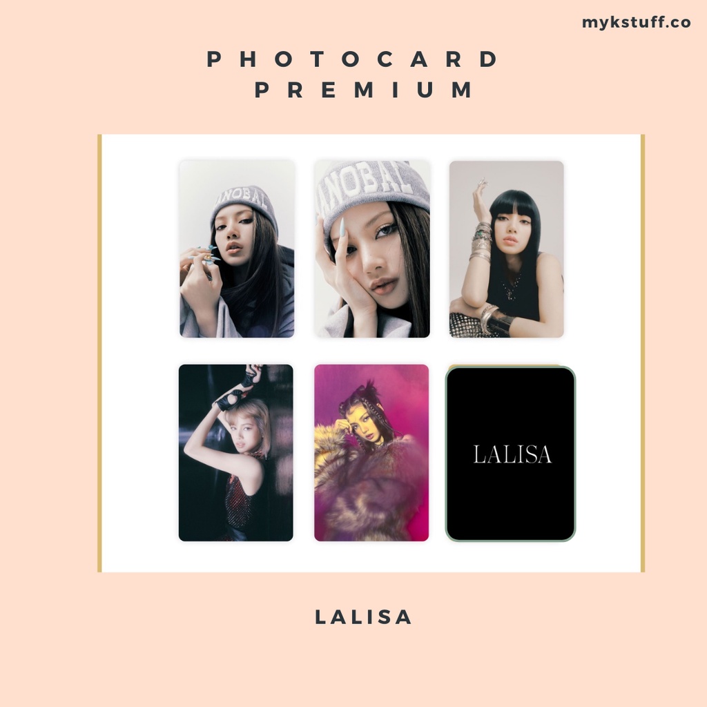 Jual Photocard Premium Lisa Lalisa Sisi Shopee Indonesia