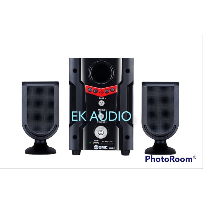 Jual SPEAKER AKTIF BLUETOOTH GMC 888D3 D2 BT MULTIMEDIA EXTRA SOUND