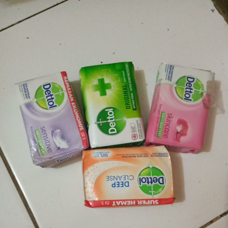 Jual Dettol Sabun Batang 65gr X 5 Pcs Shopee Indonesia