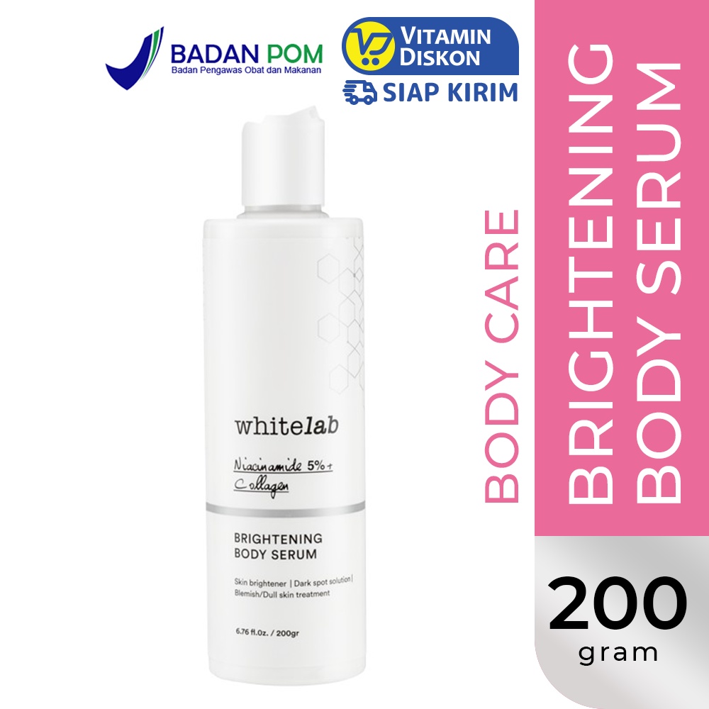 Jual WHITELAB BRIGHTENING BODY SERUM 200GR Shopee Indonesia