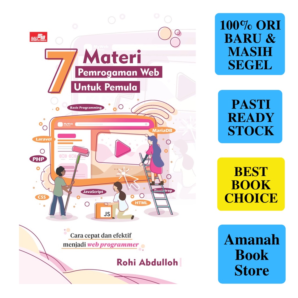 Jual Buku Materi Pemrograman Web Untuk Pemula By Rohi Abdulloh