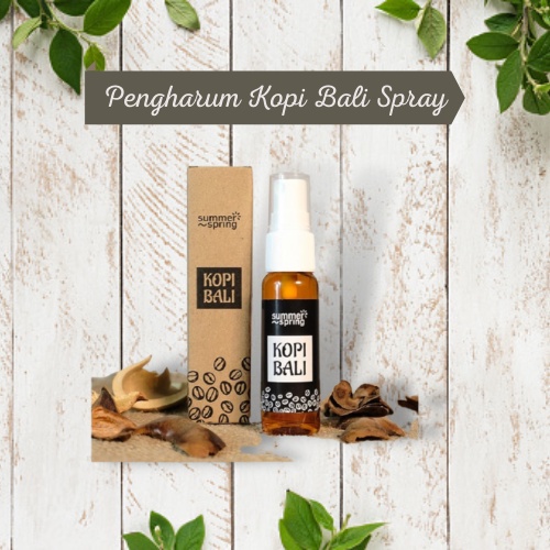 Jual Pengharum Summerspring Kopi Bali Spray 30 Ml Pengharum Mobil