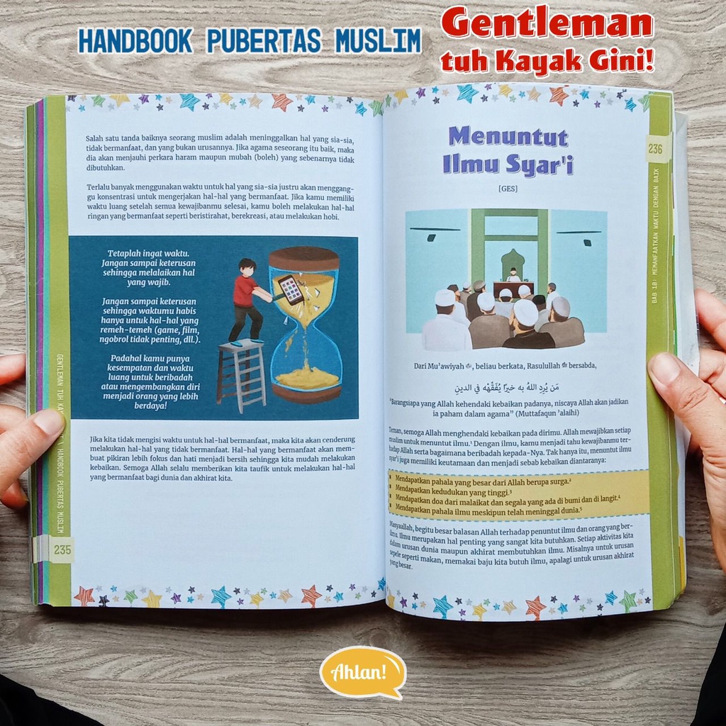 Jual Handbook Pubertas Muslim Gentleman Tuh Kaya Gini Bonus Buku