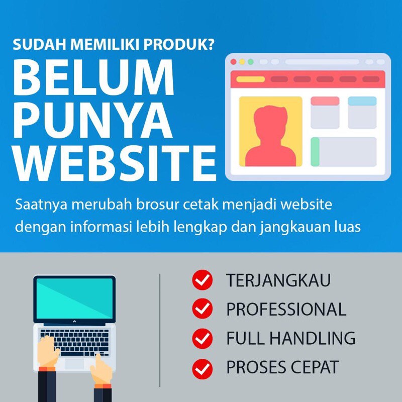 Jual Jasa Pembuatan Website Bagus Cepat Dan Murah Responsif Dekstop Smartphone Dan Tablet