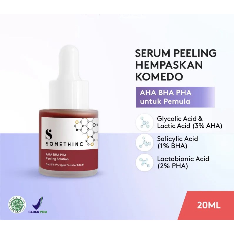 Jual SOMETHINC AHA BHA PHA Peeling Solution Serum Peeling Bebas