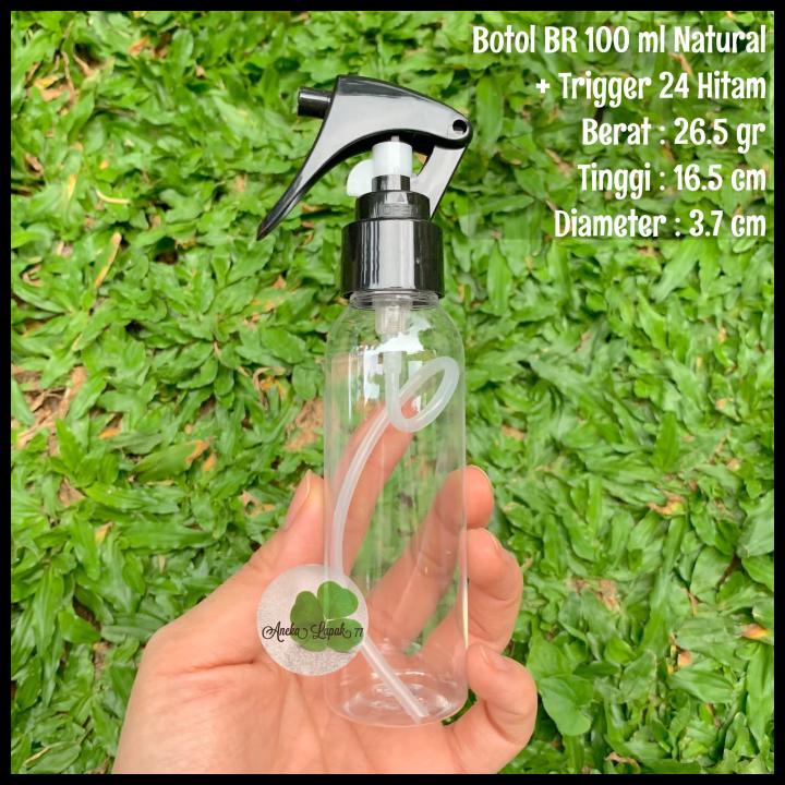 Jual BOTOL PLASTIK 100 ML SPRAY TRIGGER BOTOL TRIGGER 100 PISTOL