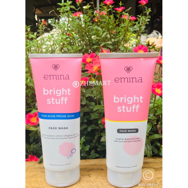 Jual EMINA Bright Stuff Face Wash 100ml Sabun Cuci Muka Indonesia