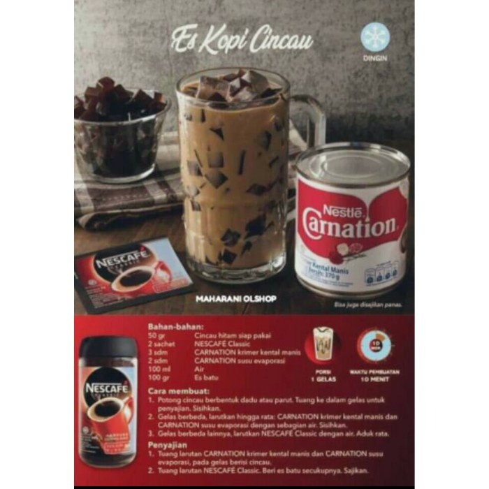 Jual Bubuk Kopi Nescafe Classic Sachet G Isi Pack Bahan Dalgona