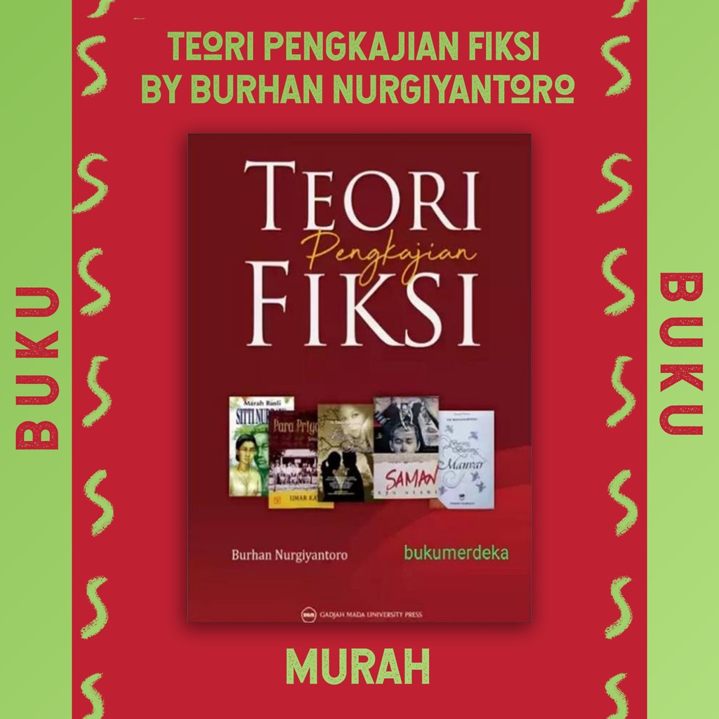 Jual Teori Pengkajian Fiksi By Burhan Nurgiyantoro Indonesia Shopee