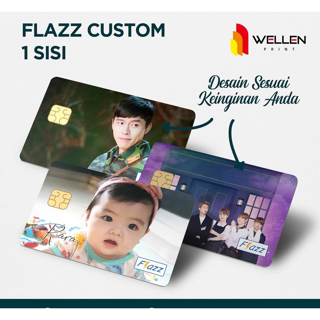 Jual Wellen Print Cetak Kartu Etoll Flazz Bca Print E Toll Card