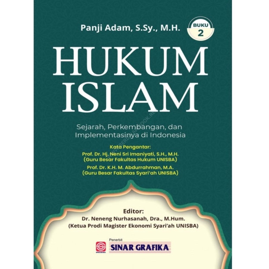 Jual Hukum Islam Sejarah Perkembangan Implementasi Buku 2 Panji Adam