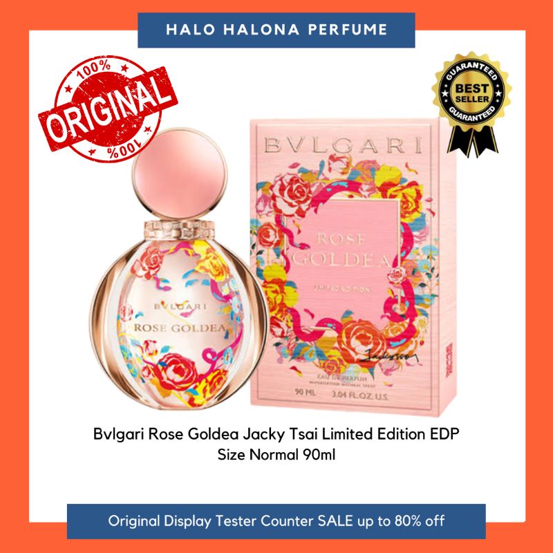 Jual Bulgari Rose Goldea Jacky Tsai Limited Edition EDP Box Segel