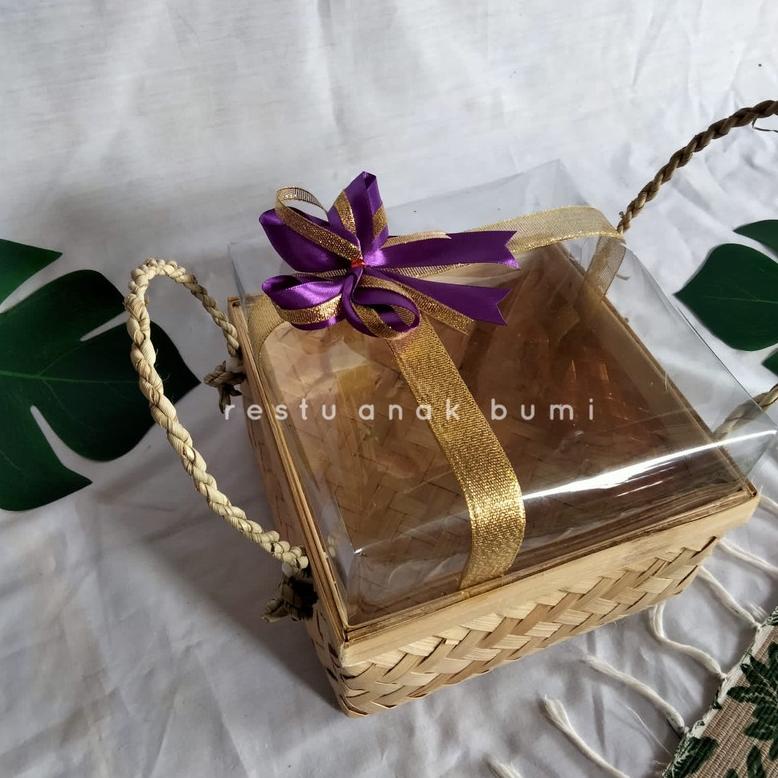 Jual Kemasan Hantaran Besek Bingkisan X Hantaran Nikahan Seserahan