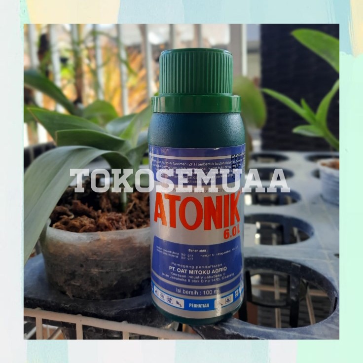 Jual Pupuk ZPT Zat Pengatur Tumbuh Hormon Atonik 6 0L 100 Ml Shopee