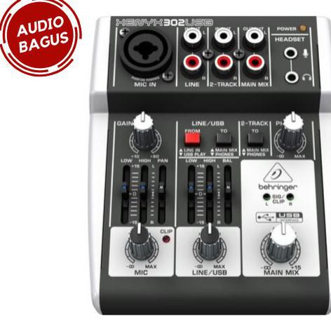 Jual Behringer Xenyx 302USB 302 USB Mixer 3 Channel With Soundcard