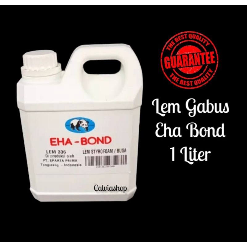 Jual Lem Gabus Styrofoam Eha Bond 1 Liter Shopee Indonesia