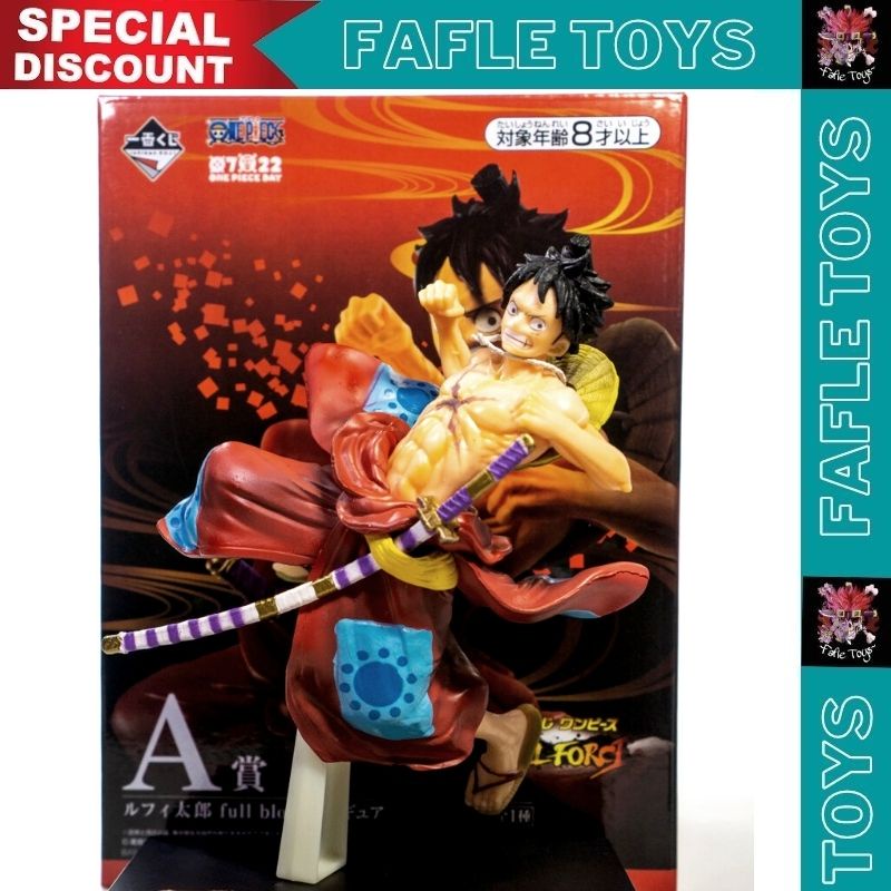 Jual Action Figure Monkey D Luffy Full Blow One Piece Wano Kingdom